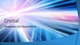  Presentation with abstract blue white - Cool new slide set with background with straight intersected luminous backdrop and a light blue colored foreground