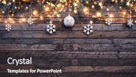  Presentation with free christmas - PPT theme with background with wooden planks free background and a dark gray colored foreground