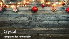  Presentation with free christmas - Amazing PPT theme having background with wooden planks free backdrop and a tawny brown colored foreground