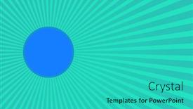  Presentation with background - Presentation theme with background background and a teal colored foreground