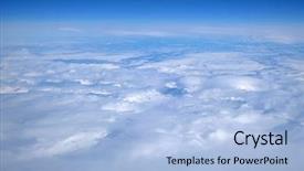  Presentation with alpine - Slide set featuring backgrounds amp - aerial norwegian alpine landscape seen background and a light blue colored foreground