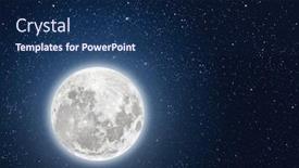  Presentation with night sky moon - Audience pleasing PPT layouts consisting of backgrounds-night-sky-with-stars backdrop and a navy blue colored foreground