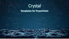  Presentation with night sky moon - PPT layouts consisting of backgrounds night sky with stars background and a  colored foreground