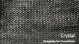  Presentation with cotton - Presentation theme having backlighted cotton texture background and a dark gray colored foreground