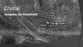  Presentation with black abstract - Presentation design featuring backlit-dirty-glass-texture-abstract background and a dark gray colored foreground