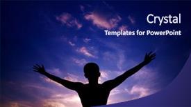  Presentation with asian - Beautiful PPT layouts featuring backlit of asian man open backdrop and a navy blue colored foreground