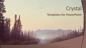  Presentation with highway accidents - Slide set consisting of backwoods - scenic highway in alaska usa background and a soft green colored foreground