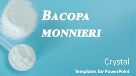  Presentation with cognitive function - Presentation enhanced with bacopa-monnieri-nootropics-or-enhancers background and a teal colored foreground