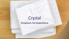  Presentation with mite - Slide set featuring bacteria - folded anti house dust mite background and a sky blue colored foreground