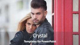  Presentation with youth empowerment - Colorful presentation enhanced with rockstar - british biker youth fashion backdrop and a dark gray colored foreground