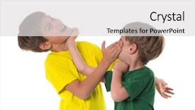  Presentation with violent - PPT theme enhanced with female dentist in dental background and a lemonade colored foreground