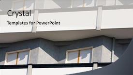  Presentation with condominium - PPT layouts featuring bad condominium - apartments background and a  colored foreground