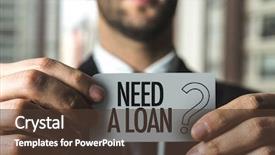  Presentation with loan - Amazing PPT layouts having bad debt - need a loan backdrop and a tawny brown colored foreground