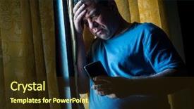  Presentation with bad news - Slides featuring bad news concept angry sad background and a  colored foreground