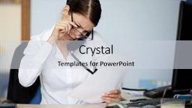  Presentation with bad news - Cool new presentation theme with bad news backdrop and a sky blue colored foreground