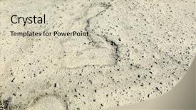  Presentation with road quality - Presentation theme with bad quality road with potholes background and a  colored foreground