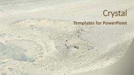  Presentation with road quality - Beautiful slide deck featuring bad quality road with potholes backdrop and a  colored foreground