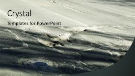  Presentation with road quality - Beautiful PPT theme featuring bad quality road with potholes backdrop and a  colored foreground