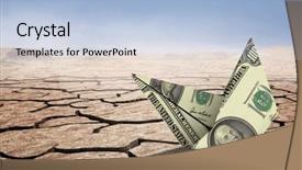  Presentation with elegant business social media - Colorful theme enhanced with bad times in business mixed backdrop and a light blue colored foreground