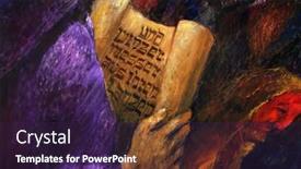  Presentation with prophet joseph - Presentation theme featuring bad-urach-germany-october-21 background and a  colored foreground