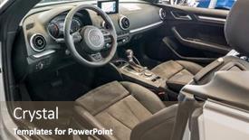  Presentation with brand - Amazing presentation having baden-baden-germany-october-10 backdrop and a tawny brown colored foreground