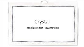  Presentation with name - Amazing presentation theme having badge id isolated against white backdrop and a white colored foreground