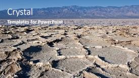  Presentation with death - Colorful slide deck enhanced with badwater-basin-and-mountains backdrop and a teal colored foreground