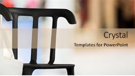  Presentation with grocery bag - Presentation theme having bag against interior of modern background and a  colored foreground