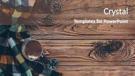  Presentation with fall season - Audience pleasing PPT layouts consisting of fall season - mug with tea bag backdrop and a violet colored foreground