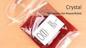  Presentation with infusion - Cool new slides with bag of blood and infusion backdrop and a lemonade colored foreground