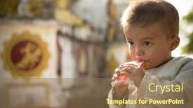 Presentation with stupa - Audience pleasing PPT theme consisting of bago-myanmar-jan-19-2014 backdrop and a coral colored foreground