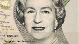  Presentation with bahamas - Beautiful presentation theme featuring bahamas-circa-2001-queen-elizabeth backdrop and a mint green colored foreground