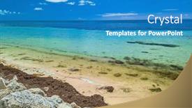  Presentation with florida beach - Presentation design with bahia-honda-state-park-calusa and a  colored foreground