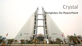  Presentation with world flags - Slide deck featuring bahrain-april-16-bahrain-world background and a white colored foreground