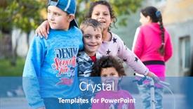  Presentation with poor children - 