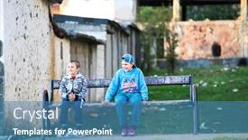  Presentation with poor children - 