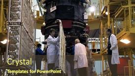  Presentation with spacecraft - Colorful slide deck enhanced with baikonur-cosmodrome-october-30-russian backdrop and a  colored foreground