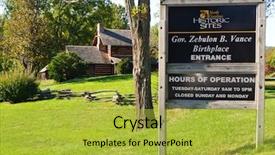  Presentation with chemistry solid state - PPT theme having empty database on servers in cloud 3d image isolated on white background and a gray colored foreground