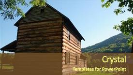  Presentation with chemistry solid state - Beautiful PPT theme featuring bairds - zebulon vance birthplace state historic backdrop and a  colored foreground