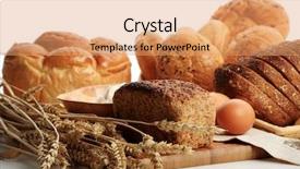  Presentation with white milk - Theme consisting of baked goods - baking ingredients milk and pastry background and a coral colored foreground