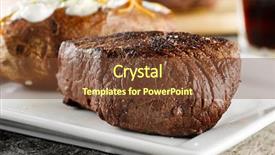  Presentation with dinner - Beautiful slides featuring little dog maltese with his owner on the sofa in home backdrop and a light gray colored foreground