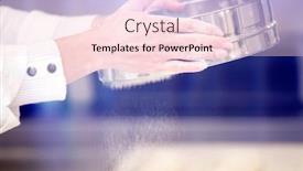  Presentation with french pastry - Cool new theme with baker-working-in-bakery-making backdrop and a lemonade colored foreground