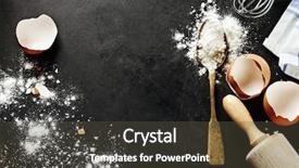  Presentation with eggshell - Slides enhanced with baking background with eggshell background and a dark gray colored foreground