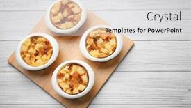  Presentation with pudding - 