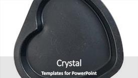  Presentation with shape heart - Beautiful PPT layouts featuring baking dish in the shape backdrop and a dark gray colored foreground