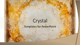  Presentation with baking cookies choc - PPT theme featuring baking sheet background and a soft green colored foreground