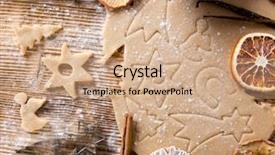  Presentation with baking utensils - Amazing PPT layouts having baking utensils spices and food ingredients on wooden background with copy space backdrop and a coral colored foreground