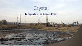  Presentation with crude oil - PPT layouts featuring baku-azerbaijan-jan-31-nodding background and a sky blue colored foreground