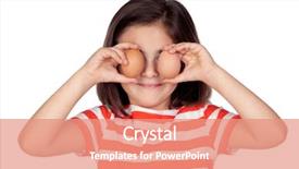  Presentation with balance diet - Amazing PPT layouts having balance diet kids - brunette little girl with two backdrop and a coral colored foreground