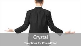  Presentation with faith hope love balance - Beautiful presentation design featuring balance gesture on white background backdrop and a gray colored foreground